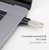 Micro USB Female to Type C Male OTG Adapter